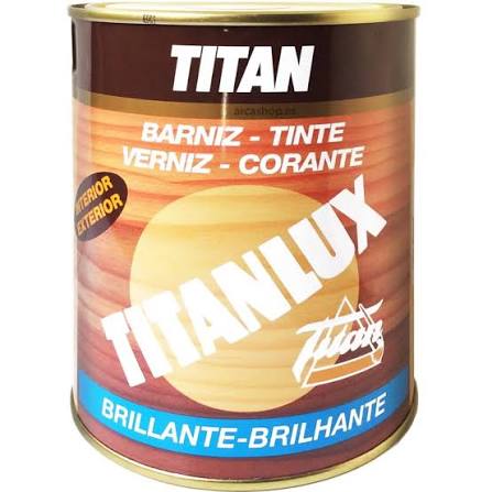 Barniz Tinte Titanlux Brillo Caoba 500 ml