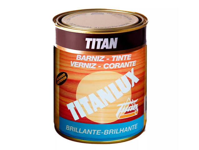 Barniz Tinte Titanlux Brillo Nogal 1 L