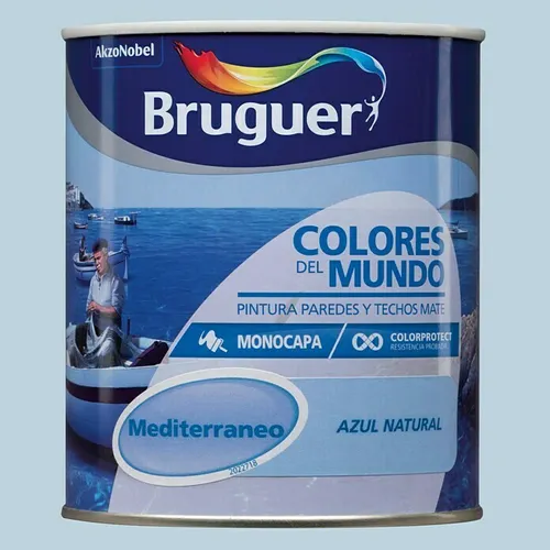 Colores Del Mundo Mediterraneo Azul Intermedio 750 ml