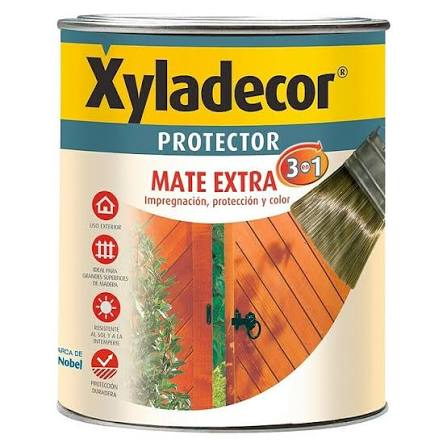 Xyladecor Mate Extra 3&1 Castaño 5 L